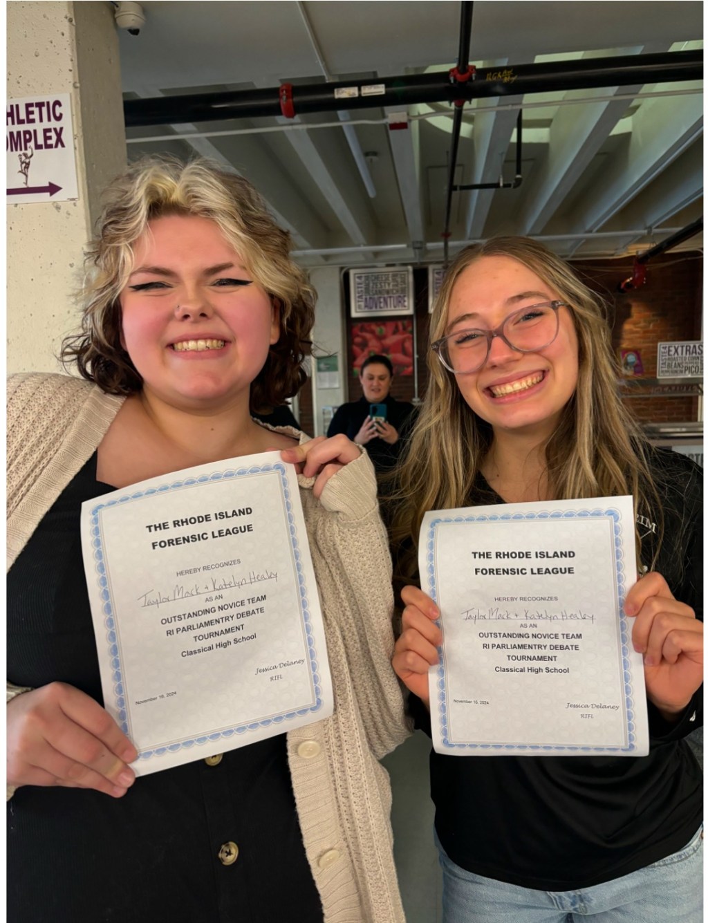 Debate Club Excels at November&nbsp;Competition